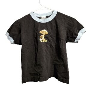 Vintage Mushroom Baby Tee